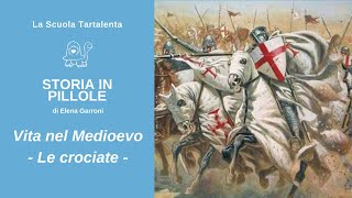 VITA NEL MEDIOEVO  LE CROCIATE [upl. by Bathsheba]