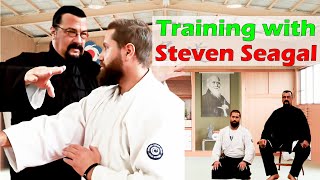 Whats it like Training with Steven Seagal today [upl. by Arytahs]