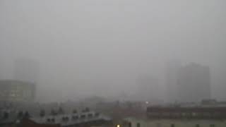 Tornado Sirens in Downtown Chicago Original Video Recording [upl. by Meil]