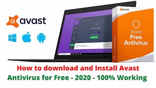 Windows 10 Free Avast Antivirus  How to Install Free Antivirus for Windows 10  2020 [upl. by Johnnie]