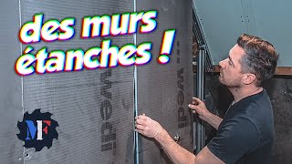 Je fais des MURS ETANCHES pour la DOUCHE Rénovation Douche Italienne Ep 6 [upl. by Clauddetta5]