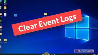 How to Clear Event Logs in Windows 11 [upl. by Anneres]