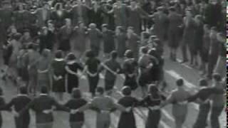 Archival Footage Jews Dancing the Hora in Munkács [upl. by Enneire]