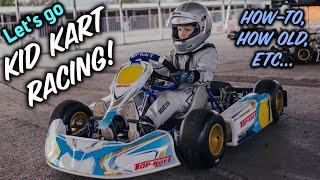 HOW TO GET STARTED IN KID KART RACING  Go Kart racing at 6years old  Learn how to start racing [upl. by Lionello935]