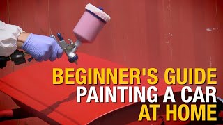 Beginners Guide How To Paint A Car At Home In 4 Easy Steps  Eastwood [upl. by Ecenaj807]