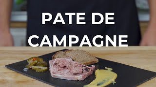 Pâté de Campagne Country Pate – A Delicious French Classic [upl. by Merrilee]