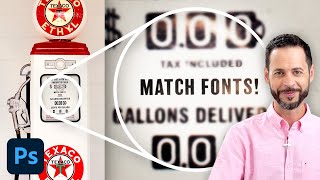 How to Match Fonts from Images in Photoshop [upl. by Rubi319]