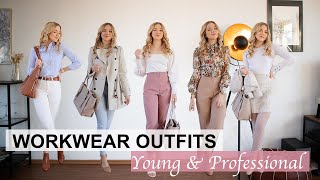 Work Outfit Ideas 2021 Business Casual Attire for Women  Annas Style Dictionary [upl. by Livvie]