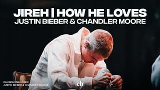 JUSTIN BIEBER AND CHANDLER MOORE PERFORMANCE  Jireh You Are Enough  How He Loves  INSPIRING [upl. by Htebaras]