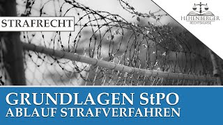 STRAFRECHT  StPO Ablauf Strafverfahren [upl. by Vtarj]