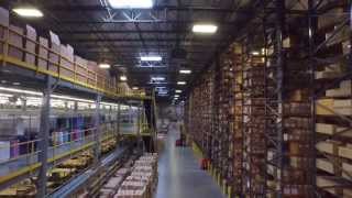 3PL Warehouse Facility Tour  The Apparel Logistics Group [upl. by Anelys]