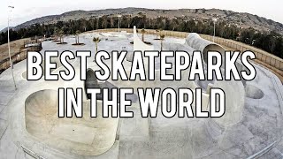 10 BIGGEST Skateparks In The WORLD US UK Canada Australia China [upl. by Kelvin]