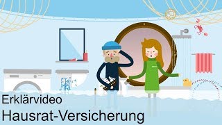 Erklärvideo Hausratversicherung [upl. by Ike]