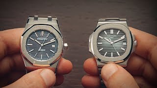 Audemars Piguet Royal Oak vs Patek Philippe Nautilus  Watchfinder amp Co [upl. by Rebmyt]