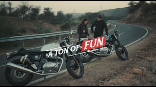 Royal Enfield Continental GT 650 Twin 2021  A Ton Of Fun [upl. by Cuthbertson]