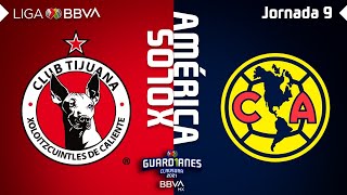 Resumen y Goles  Xolos vs América  Liga BBVA MX  Guard1anes 2021  Jornada 9 [upl. by Nodnyl760]