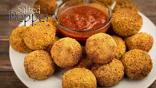 Cauliflower Arancini Balls  Ninja Foodi Air Fryer Recipe [upl. by Resaec687]