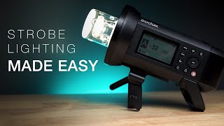 Strobe Lighting Made Easy Tutorial Godox Lighting [upl. by Helen]