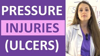 Pressure Ulcers Injuries Stages Prevention Assessment  Stage 1 2 3 4 Unstageable NCLEX [upl. by Ailenroc]