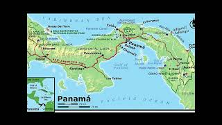 map of Panama [upl. by Vonni867]