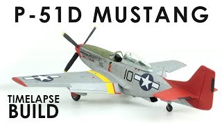 Building Airfix P51D Mustang  Model Aircraft [upl. by Ricard]