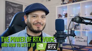 NVIDIA RTX Voice noise cancellation How to Setup and Test [upl. by Eittah199]