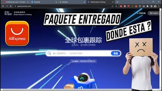 ENVIOS PERDIDO EN ALIEXPRESS CUIDADO ENTREGADO [upl. by Nolyat]