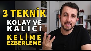 İngilizce Kelimeler Nasıl Daha Kolay ve Kalıcı Ezberlenir [upl. by Assirolc900]