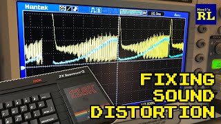 ZX Spectrum 3 Sound Distortion Analysis and Fix [upl. by Jeralee50]