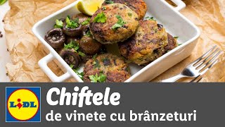 Chiftele de vinete cu branzeturi • reteta Bucataria Lidl [upl. by Justinn]