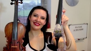 ELECTRIC Violin  ACOUSTIC Violin Differences amp Review [upl. by Hach575]