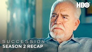 Succession Season 2 Recap  HBO [upl. by Laure]