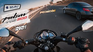 PULSAR NS200 2021 en CARRETERA ¿Funciona para ALTAS VELOCIDADES  Aguacate Motovlogs [upl. by Salohci577]