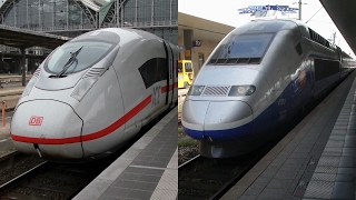 ICE 3 Velaro D  TGV Duplex [upl. by Seidler]