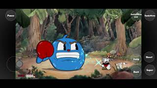 matando a bola azul no cuphead 😃👍 [upl. by Sharona719]