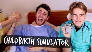 MEET THE ZALFIE BABY  CHILDBIRTH SIMULATOR [upl. by Everard]