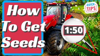 Farming Simulator 22  How To Get Seeds [upl. by Acined79]