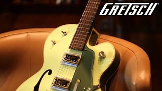 Gretsch G6118T60 Vintage Select Edition 60 Anniversary Hollow Body with Bigsby  Gretsch Guitars [upl. by Adlin]