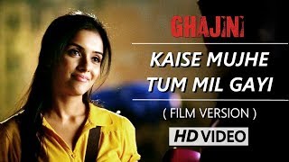 Kaise Mujhe Tum Mil Gayi  Film Version Full Video  Ghajini  HD 1080p [upl. by Orpah861]