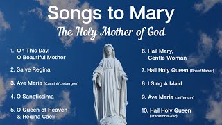 Songs to Mary Holy Mother of God  10 Marian Hymns and Catholic Songs  Sunday 7pm Choir  ADCS [upl. by Lemart]