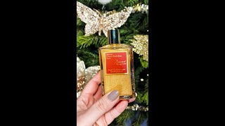 Maison Francis Kurdjian Baccarat Rouge 540 Shimmering Body Oil [upl. by Urbai]