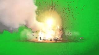 Rocket Blast Green Screen Effect [upl. by Annirak]