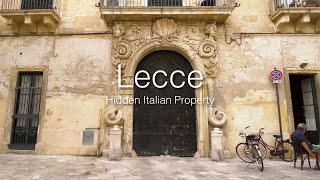 Property Tour in Lecce Puglia [upl. by Bortz]