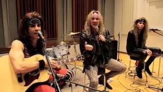 STEEL PANTHER  quotWeenie Ridequot Live Acoustic  Metal Injection [upl. by Nell160]