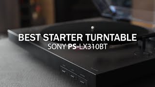 Best Starter Turntable  SONY PSLX310BT [upl. by Naharba490]