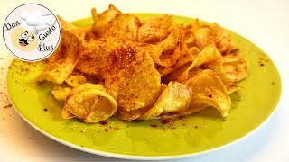 Selbstgemachte Kartoffelchips 🥔😍  Heißluftfritteuse Airfryer [upl. by Emorej]