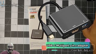 USBC Multiport 3 in 1 adapter [upl. by Einot]