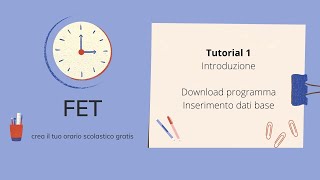 CREARE ORARIO SCOLASTICO FETTUTORIAL 1 [upl. by Swithbert700]