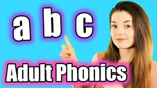 Adult Phonics English Alphabet Sounds ABC Pronunciation [upl. by Cherice]