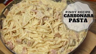 Creamy Carbonara Pasta  Christmas Recipe [upl. by Minier]